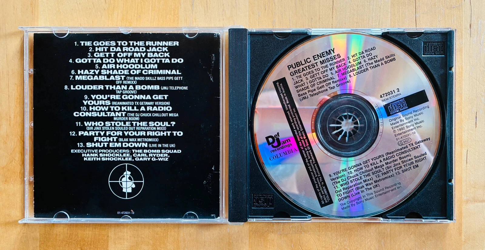 CD Public Enemy Greatest Misses. – photo 2